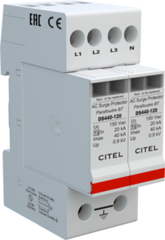 Citel DS440-400 SPD, compact, type, 3-phase, type 2, 400VAC, 20kA